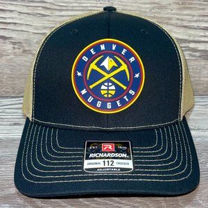 Denver Nuggets 3D Snapback Trucker Hat- Navy/ Khaki